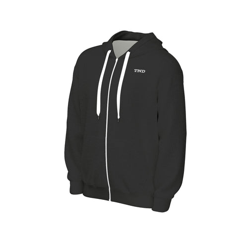 Black Pearl Zip Hooded Sweatshirt