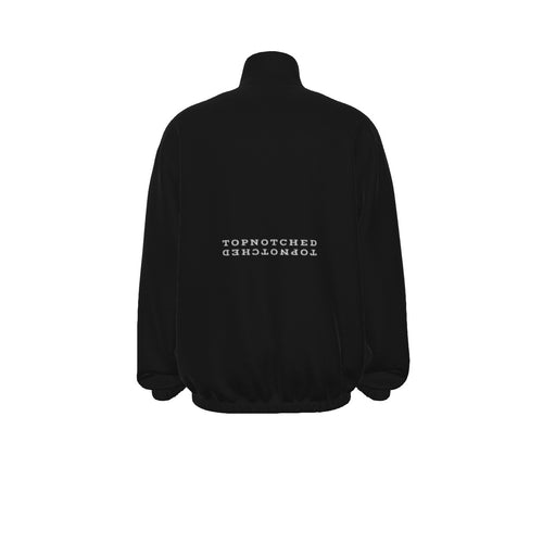 Black Pearl Turtleneck Zippered Sweatshirt