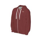 Allure Me Wine Zip Hooded Sweatshirt